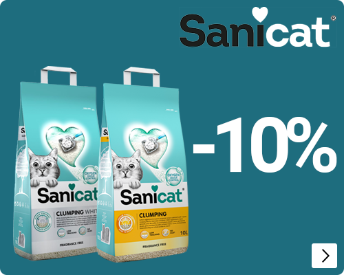 Sanicat clumping cat litter -10% CAT